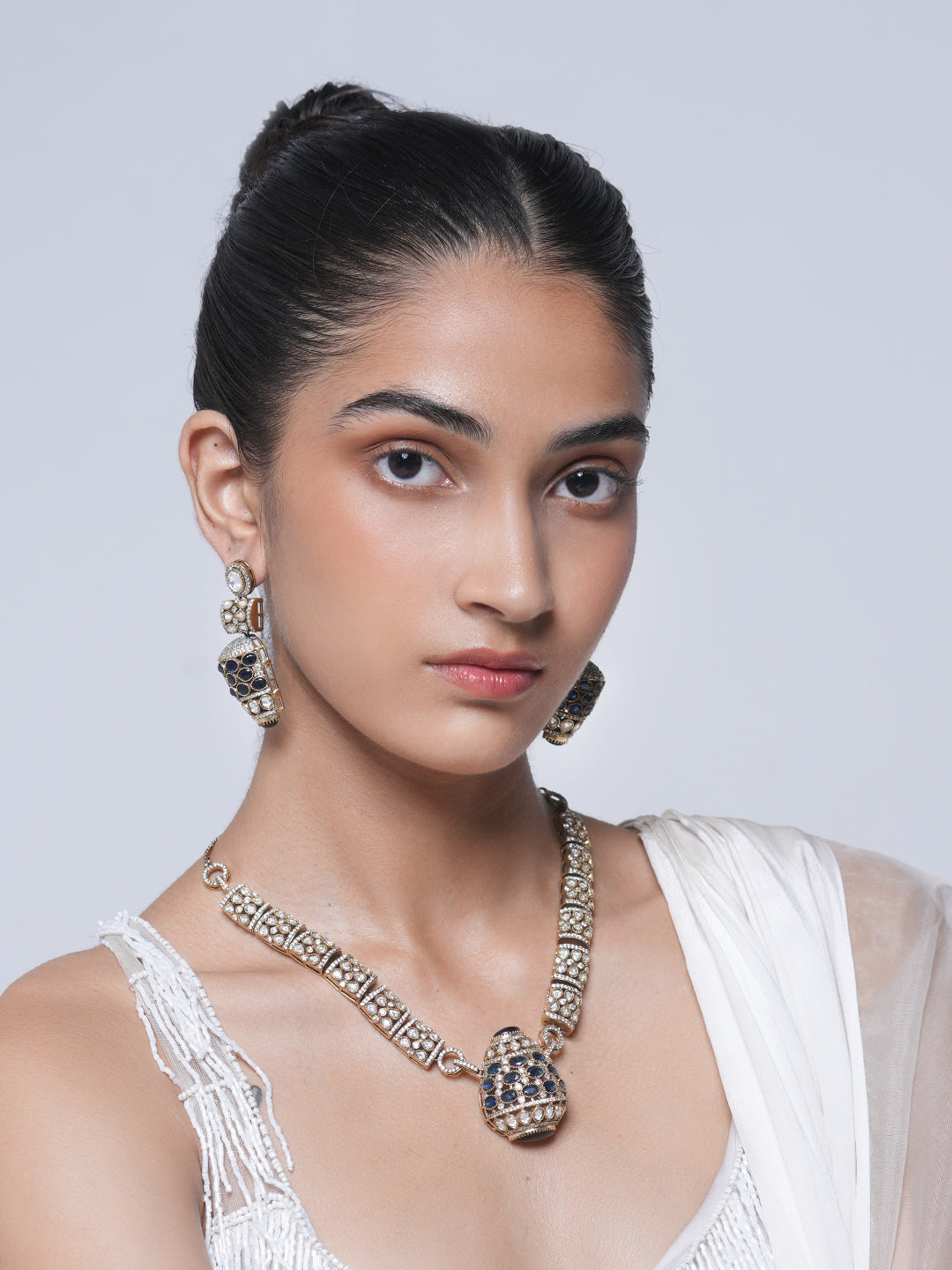 Designer Mehendi Polish Necklace Set