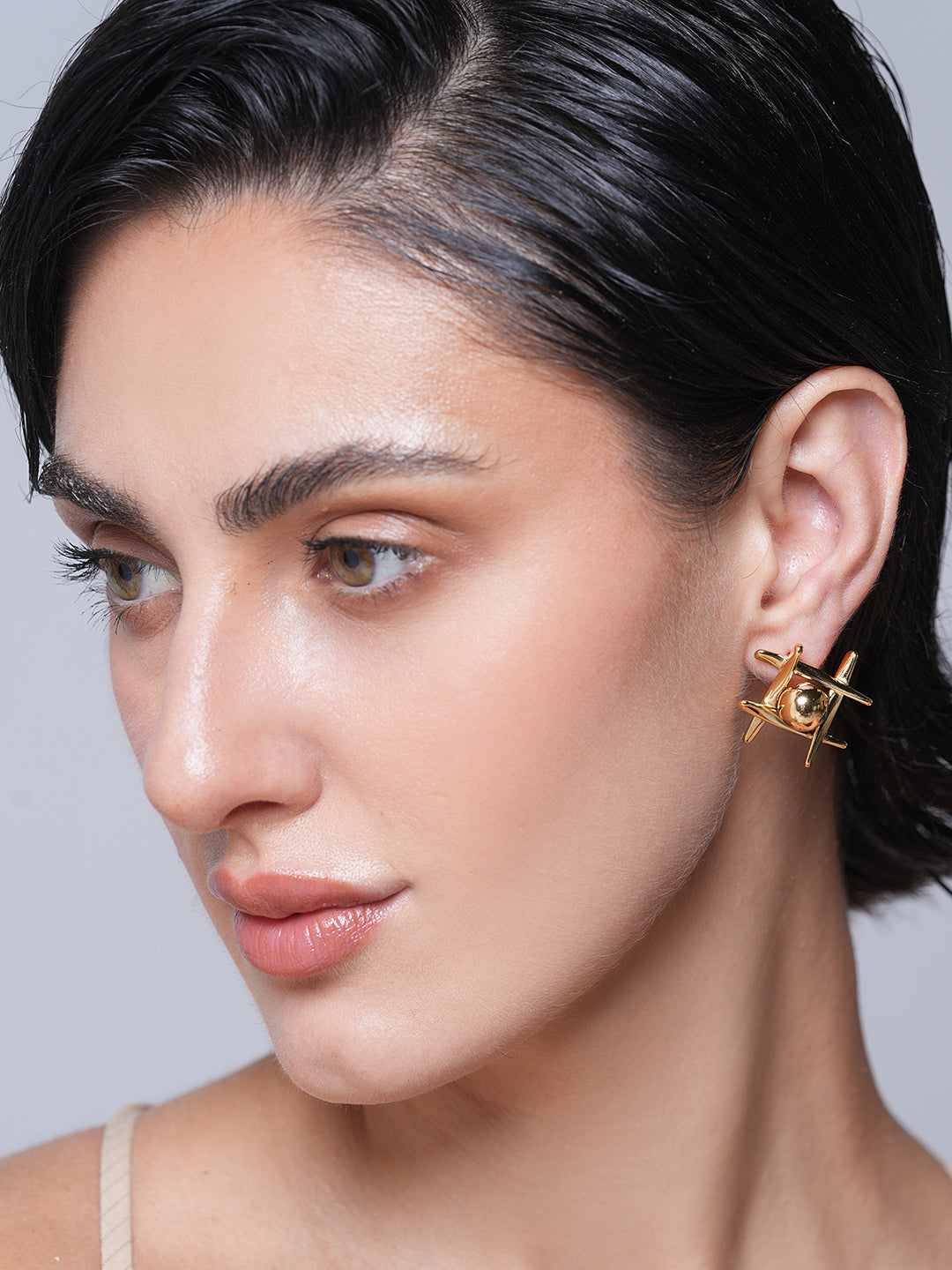 Geometric Stud Earrings