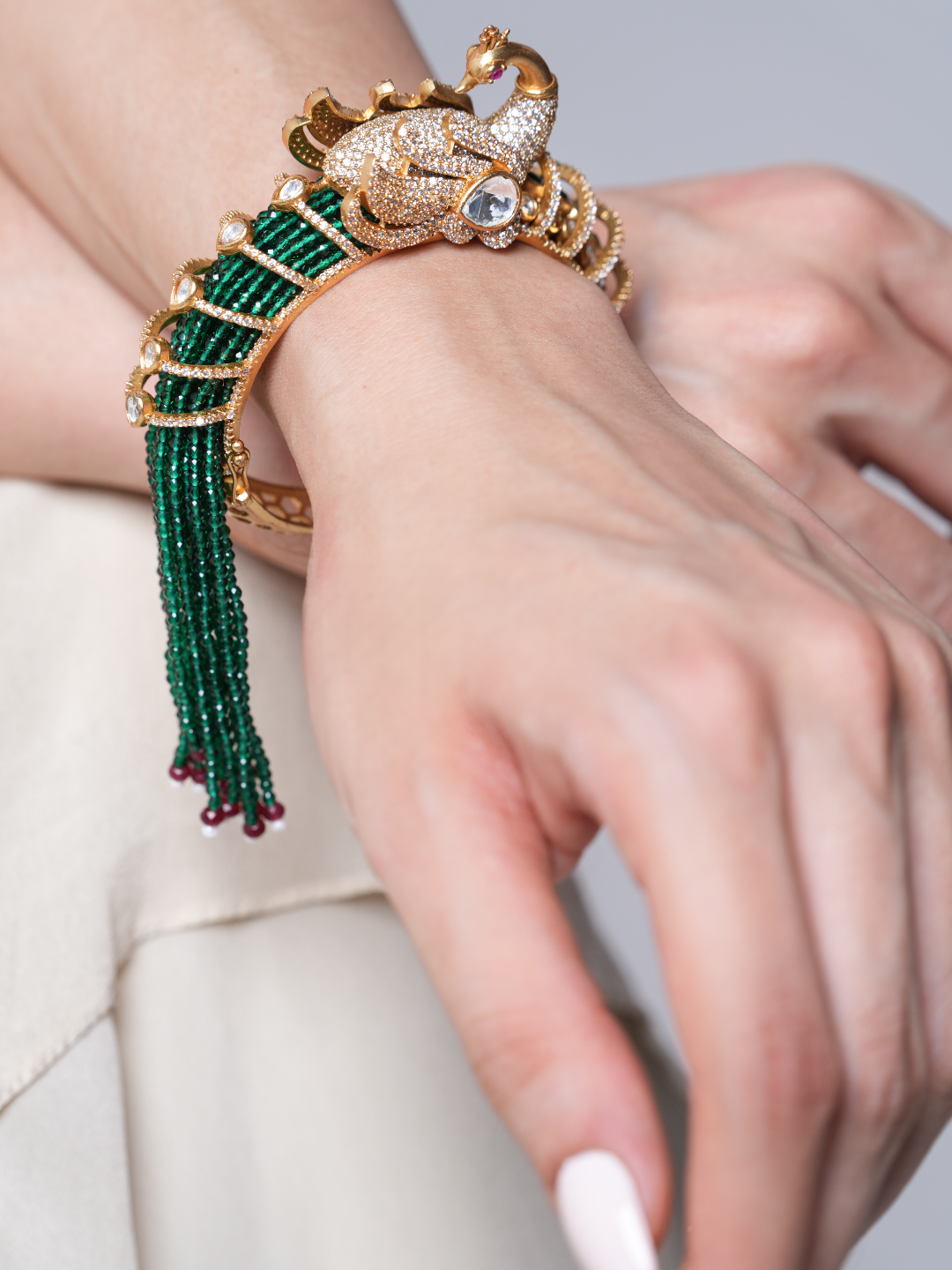 Designer Peacock Premium Bracelet