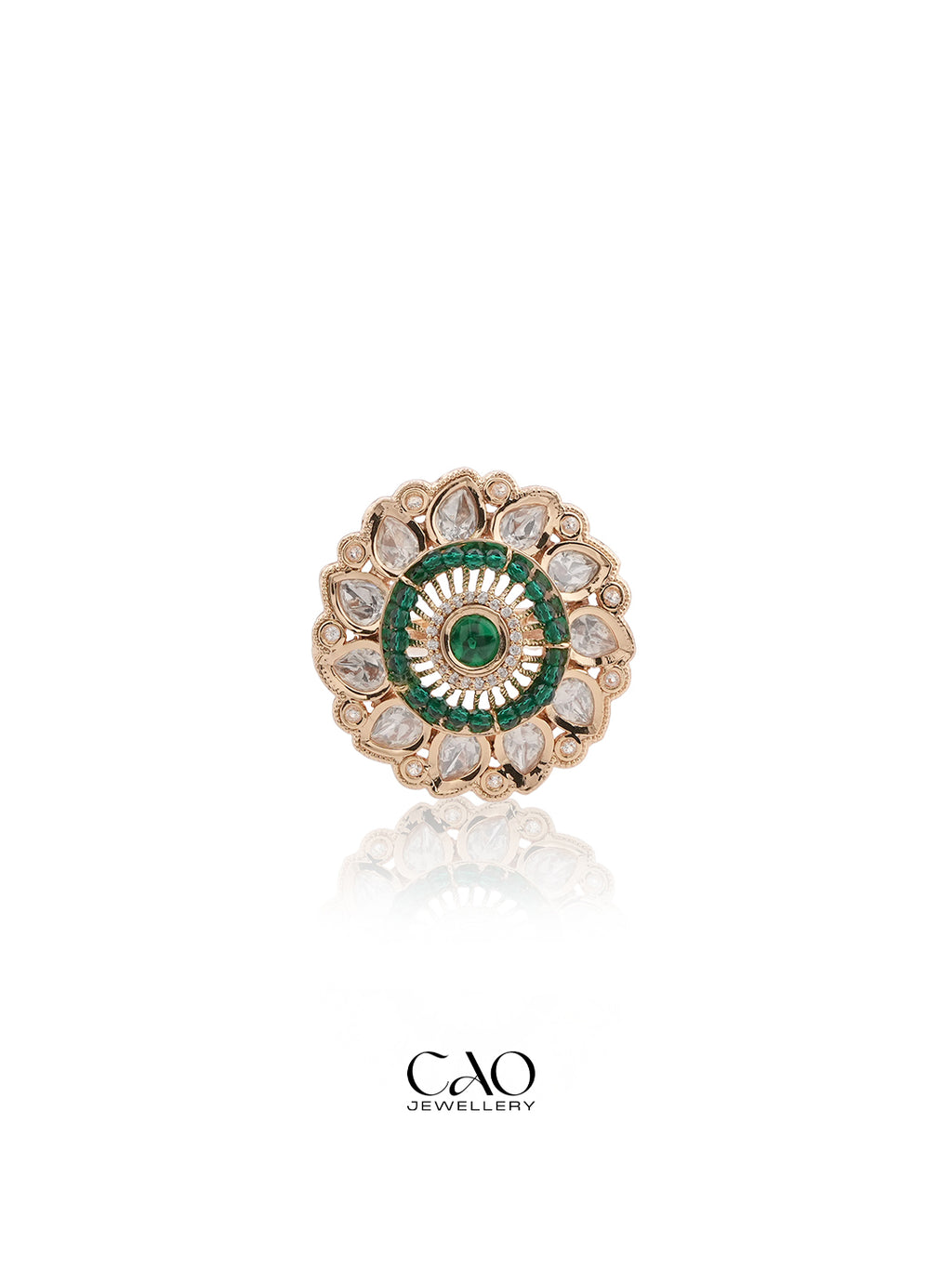 Emerald Classic Ring