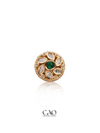 Emerald Dome Ring (Size 7)