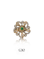 Twisted Petal Ring