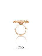 Shiny Polki Ring