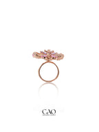 Violet Bloom Ring