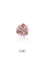 Violet Bloom Ring