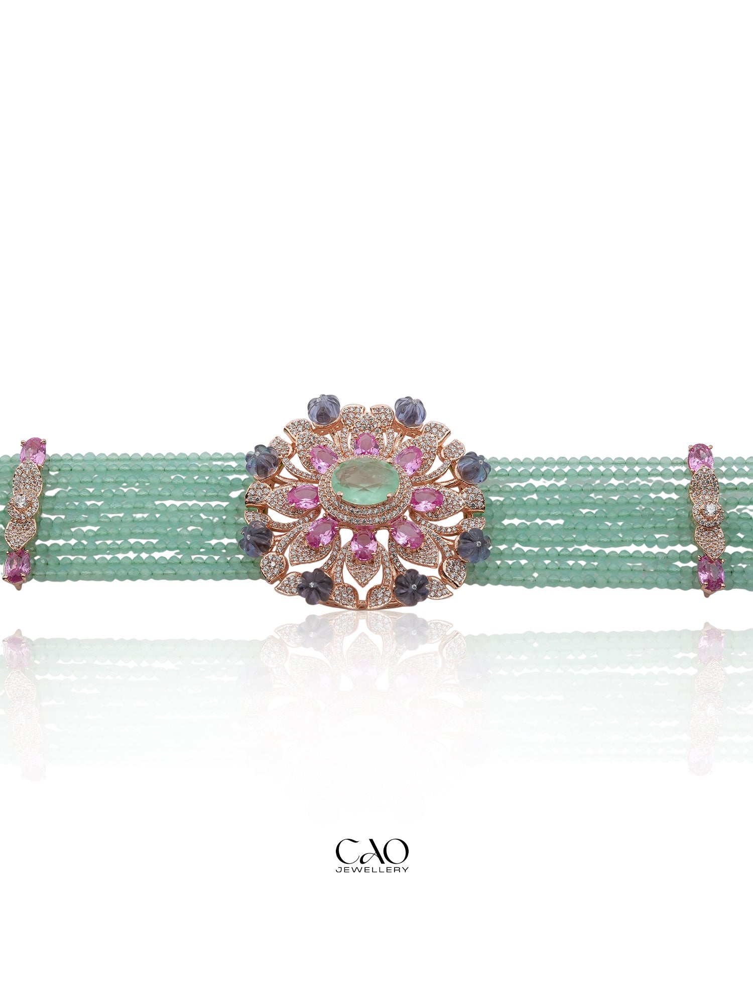 Aura Flower Necklace