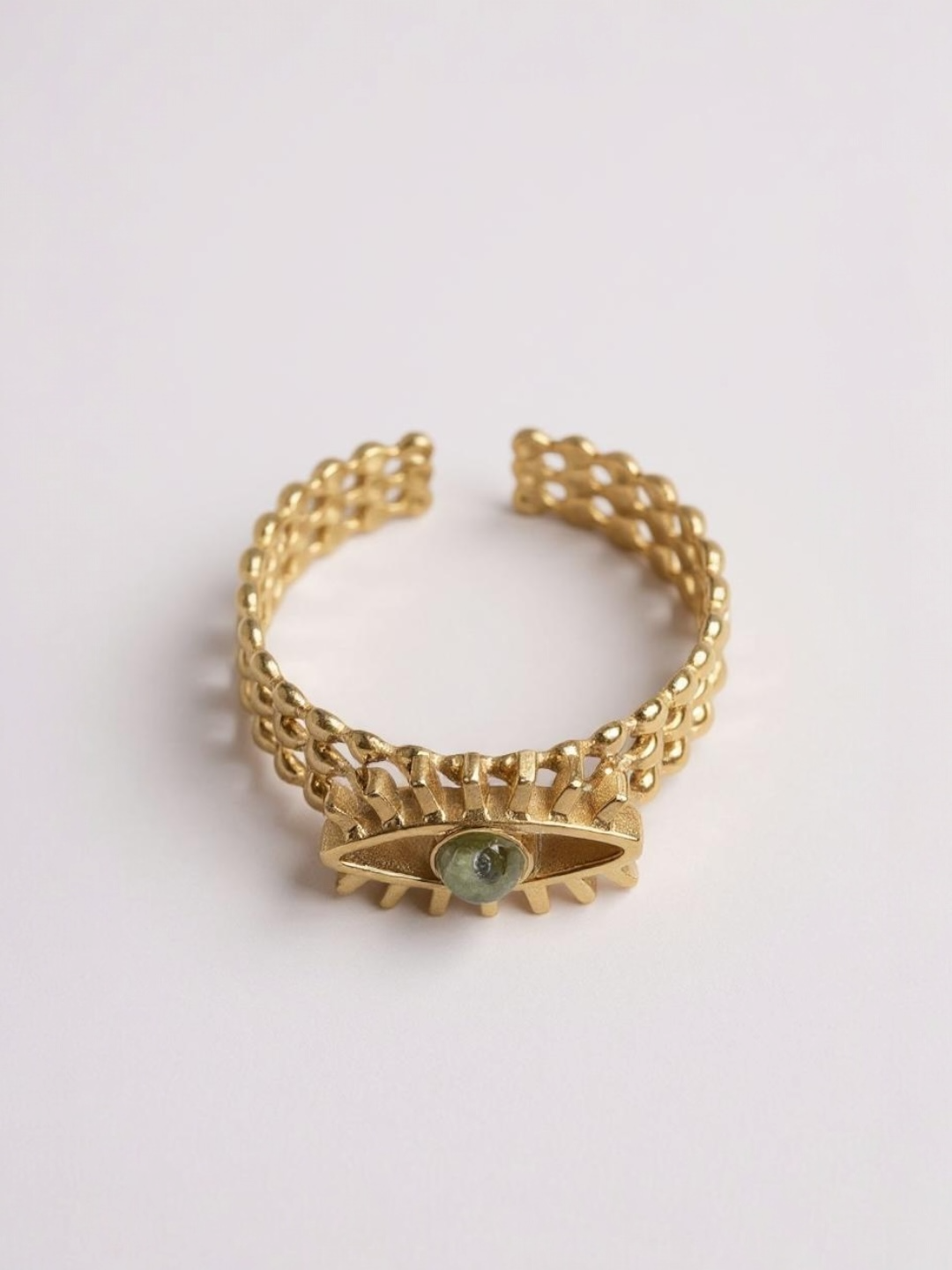 Multi Layers Devil Eye Open Ring