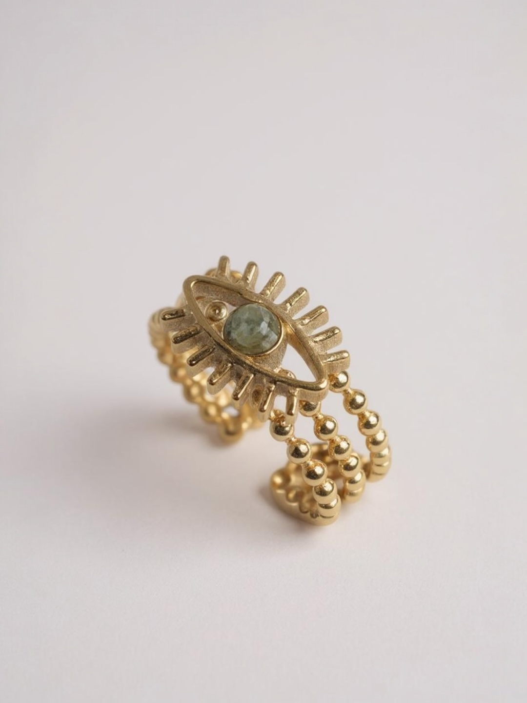 Multi Layers Devil Eye Open Ring