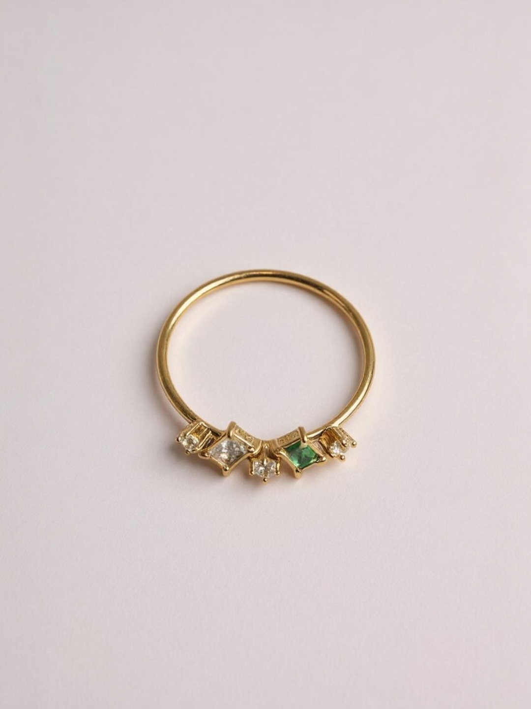 Multicolor Cubic Zirconia Ring Size 7