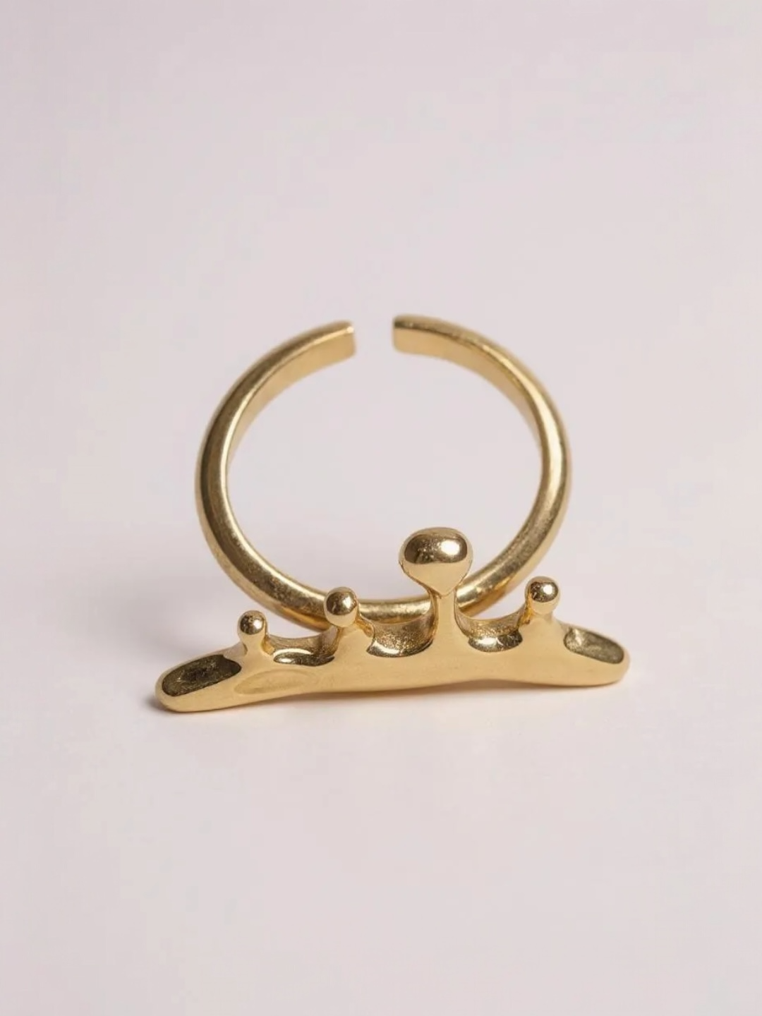 Stainless Steel Waterproof Open Ring Size 7
