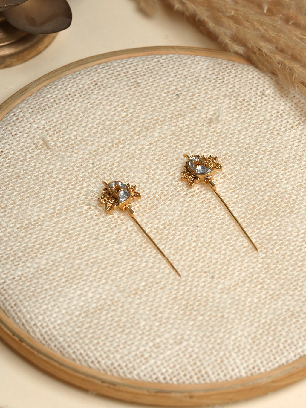 Designer Kundan Earcuffs