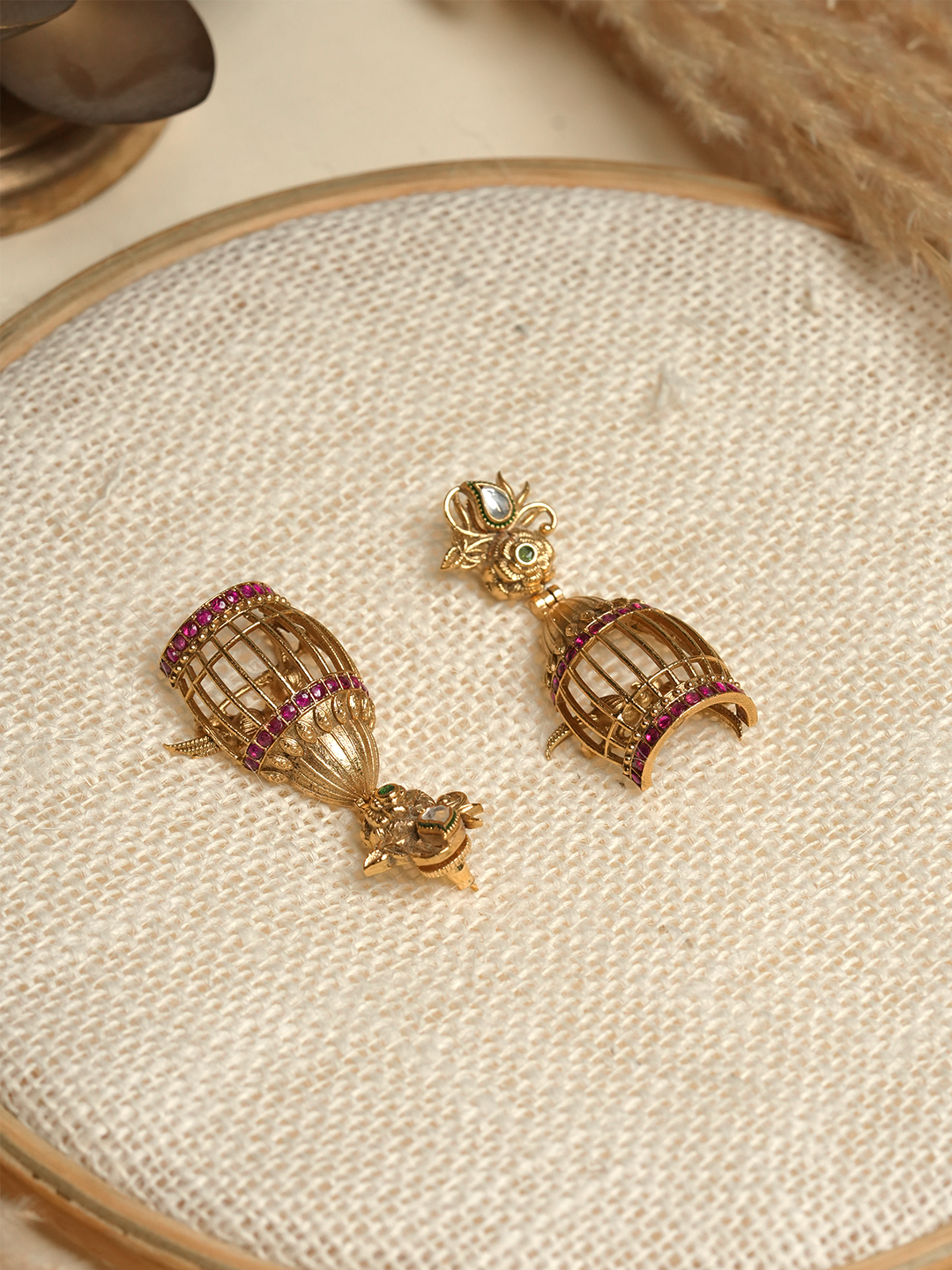 Bird Trap Designer Earrings