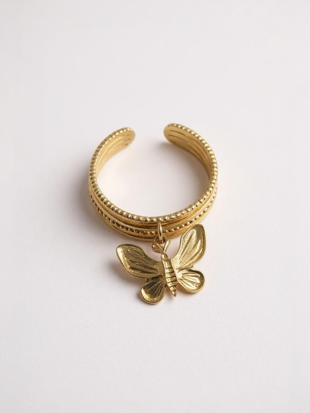 Butterfly Charm Ring
