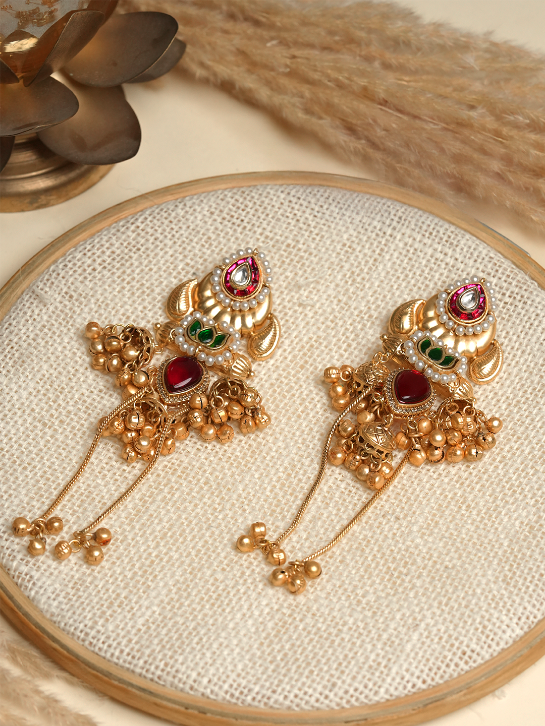 Long Jhumki with Ghungroo