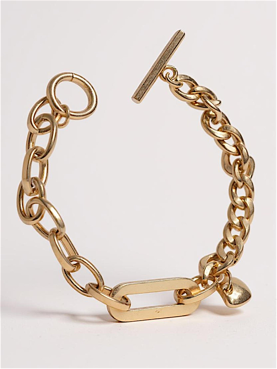 Wristband Geometric Oval Link Chain Bracelet