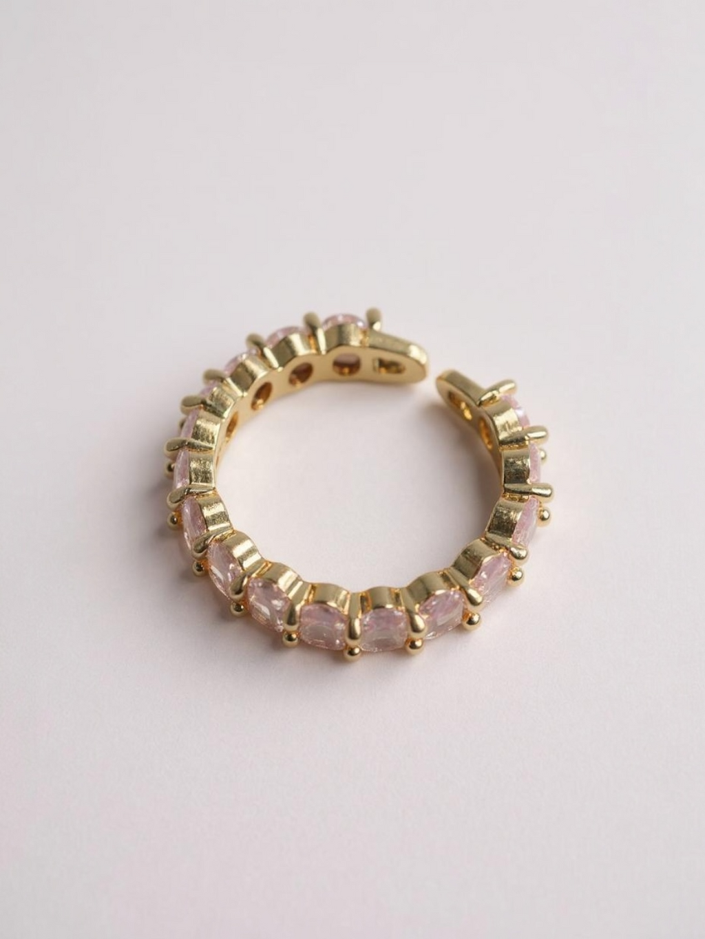 Pink Zircon Ring