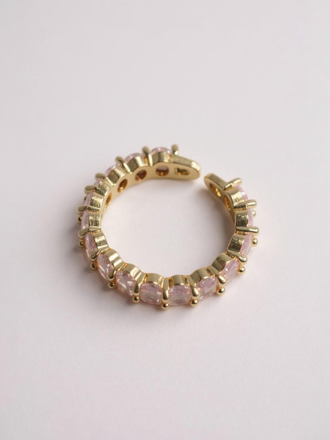 Pink Zircon Ring