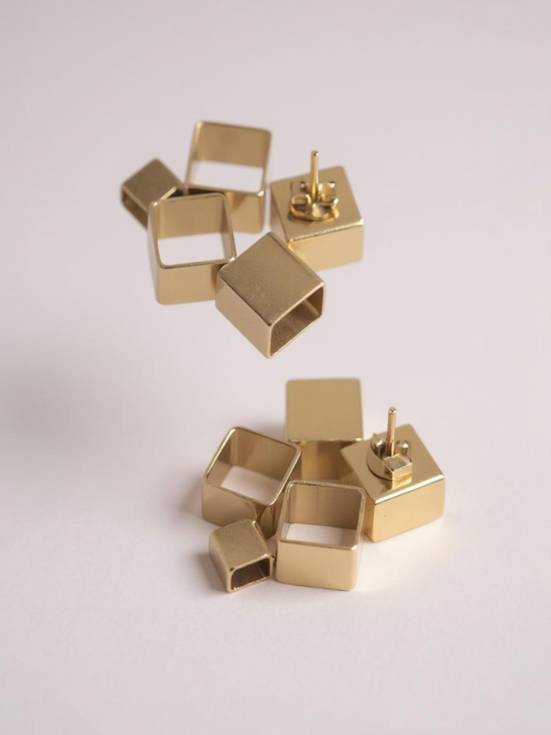 Stainless Steel Fashion Geometric Earrings