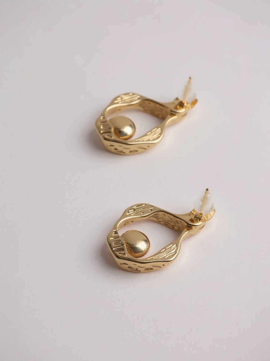 Bow Knot Titanium Steel Ear Studs