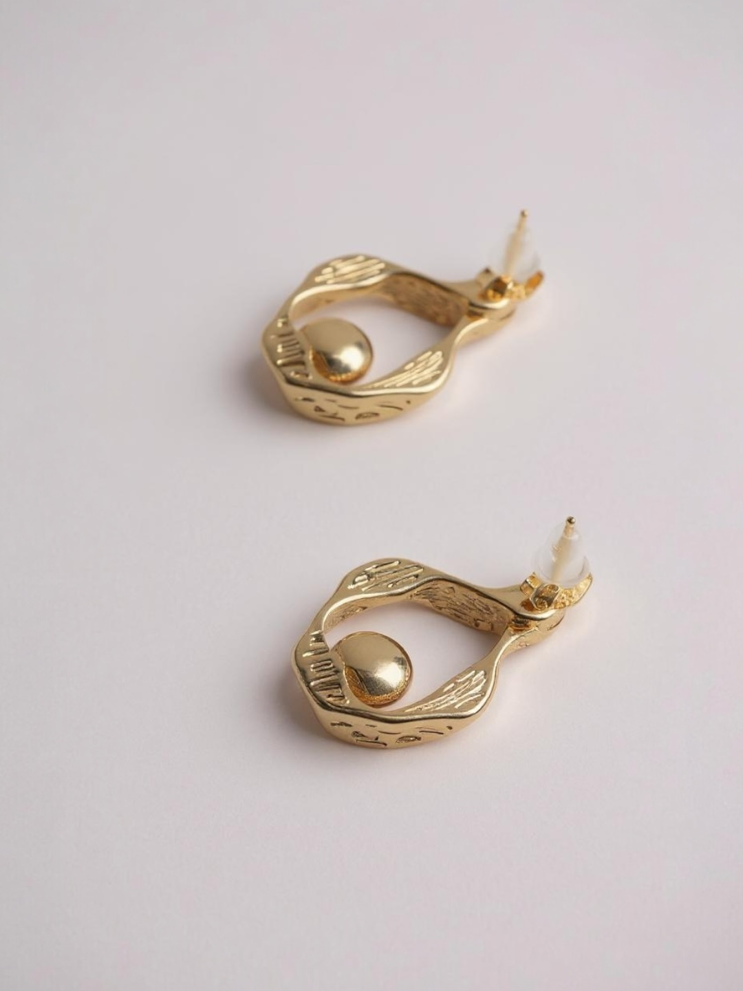 Bow Knot Titanium Steel Ear Studs