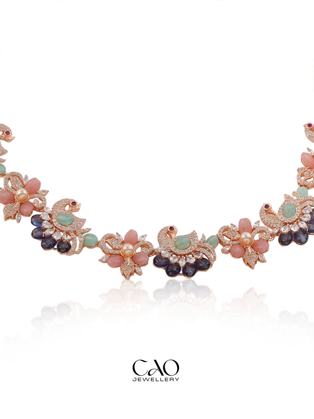 Petal & Pearl Necklace