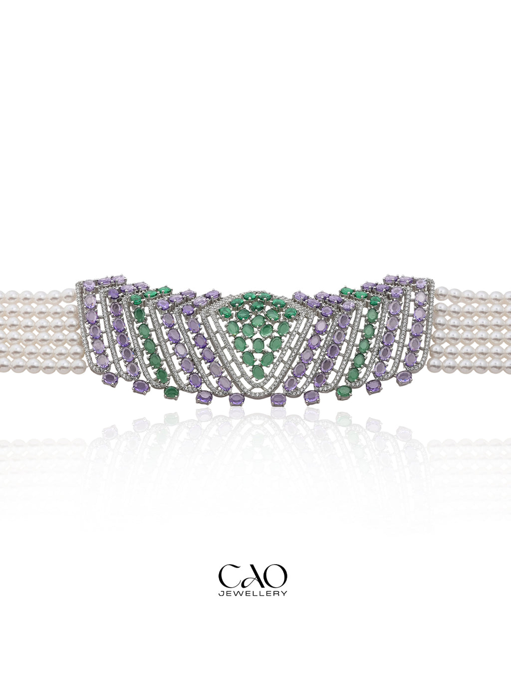 Crystal Prism Choker