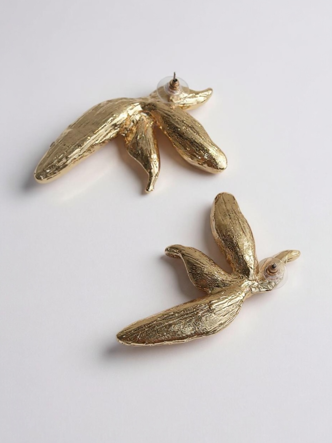 Large Flower Stud Earrings