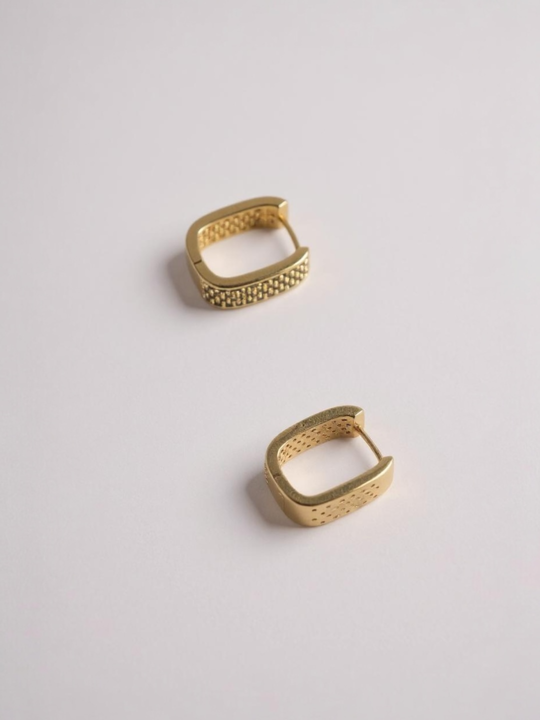 Black CZ Hoops