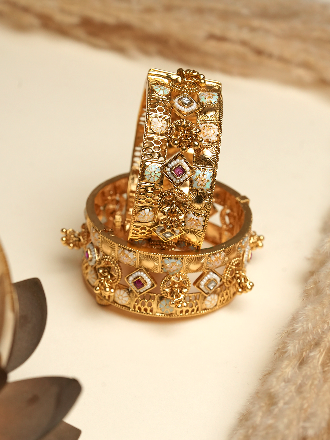 Heavy Big Meenakari Bangles