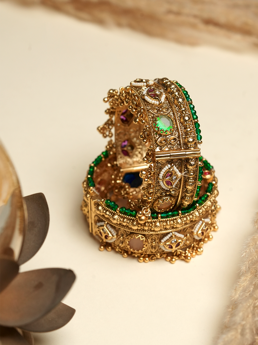 Heavy Rajwada Polish Bangles