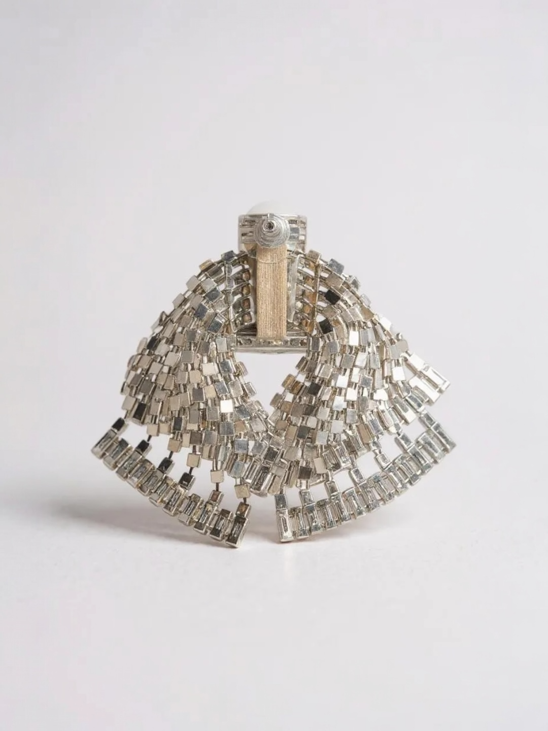 Bow Knot Rhinestones Earrings