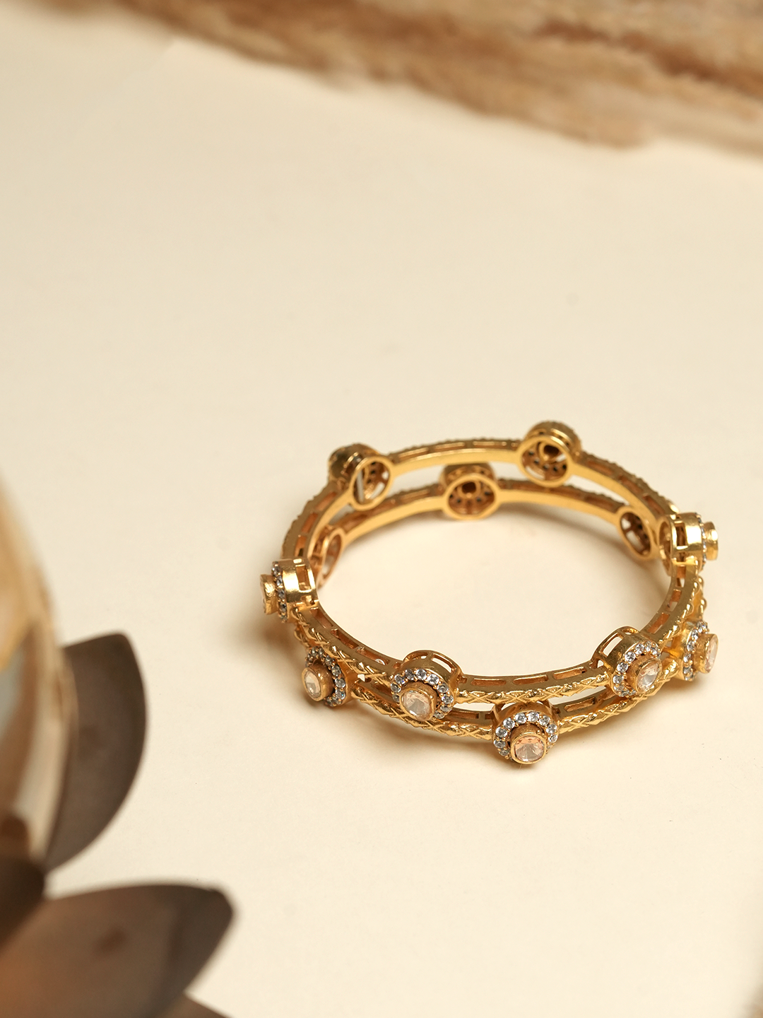 Sleek Premium Moissanite Bangles (2.4)