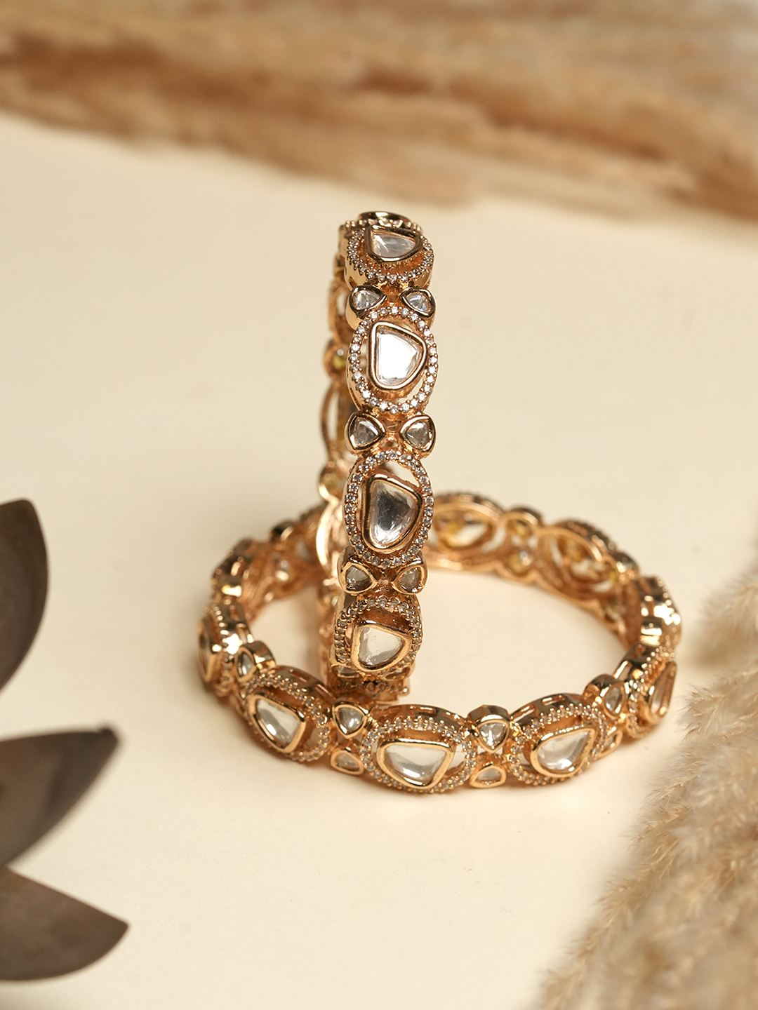 Kundan Bangles