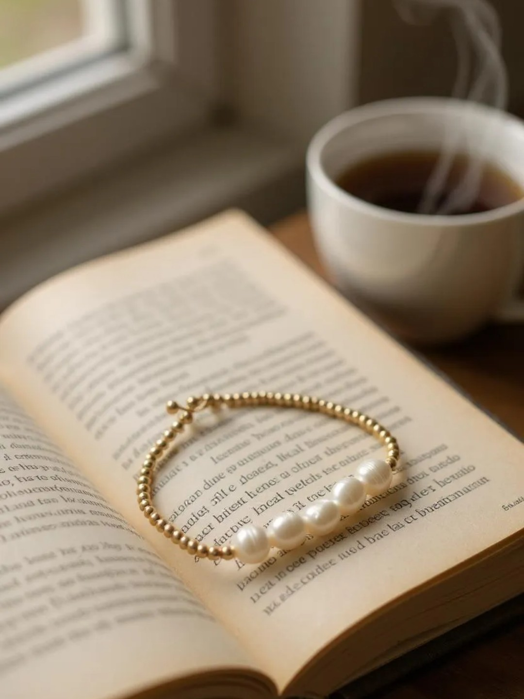 Freshwater Pearls Round Beads Bracelet