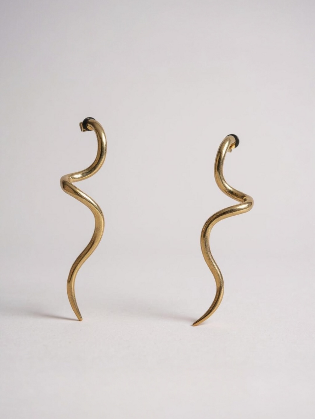 Minimalist Trendy Spiral Design Earrings