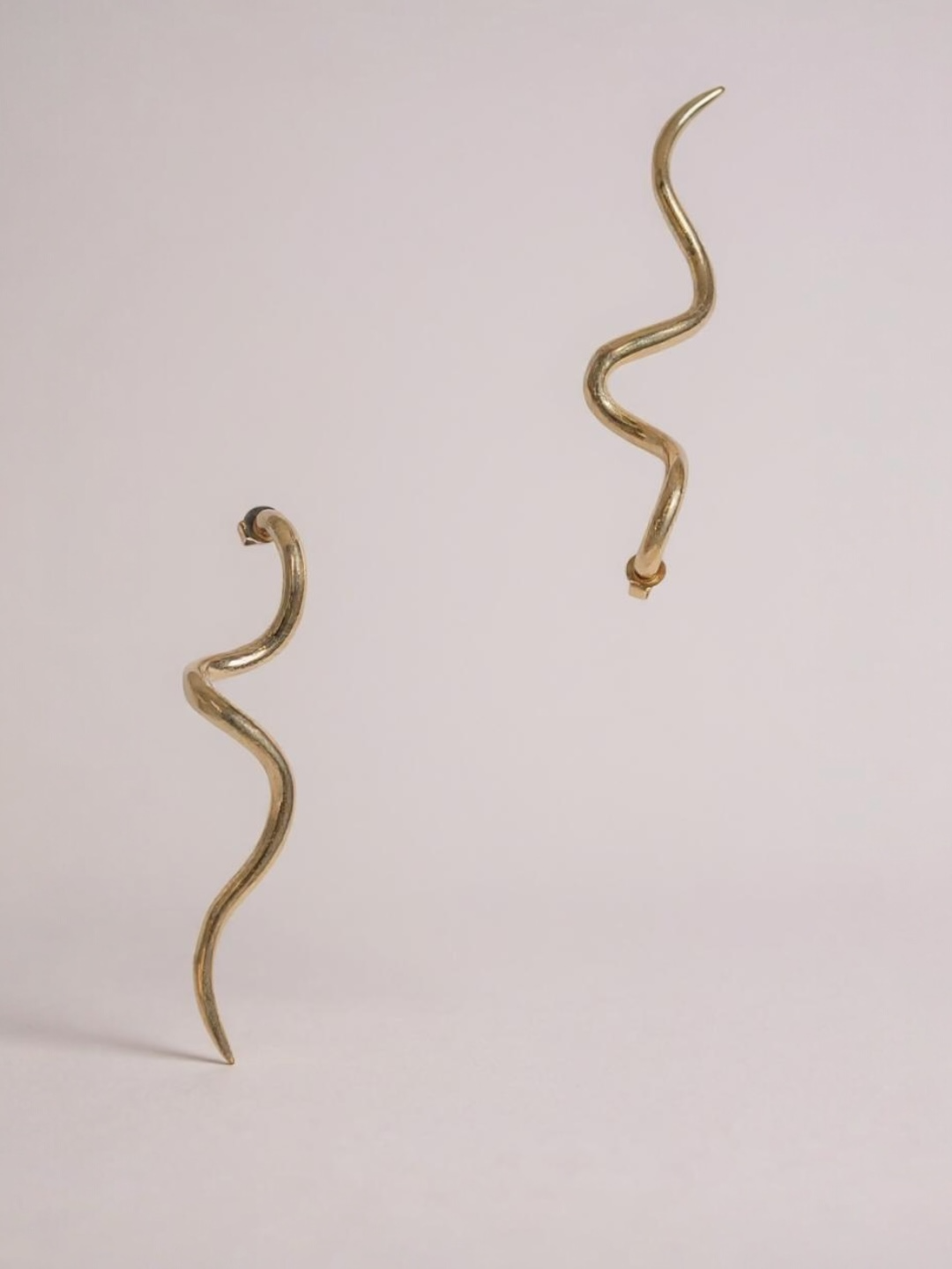 Minimalist Trendy Spiral Design Earrings