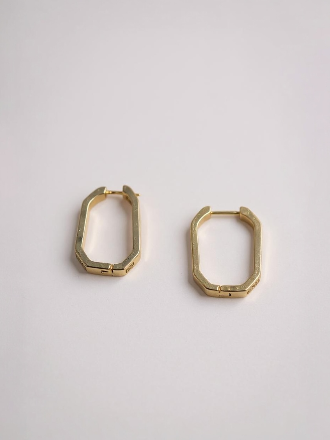 White CZ Hoops