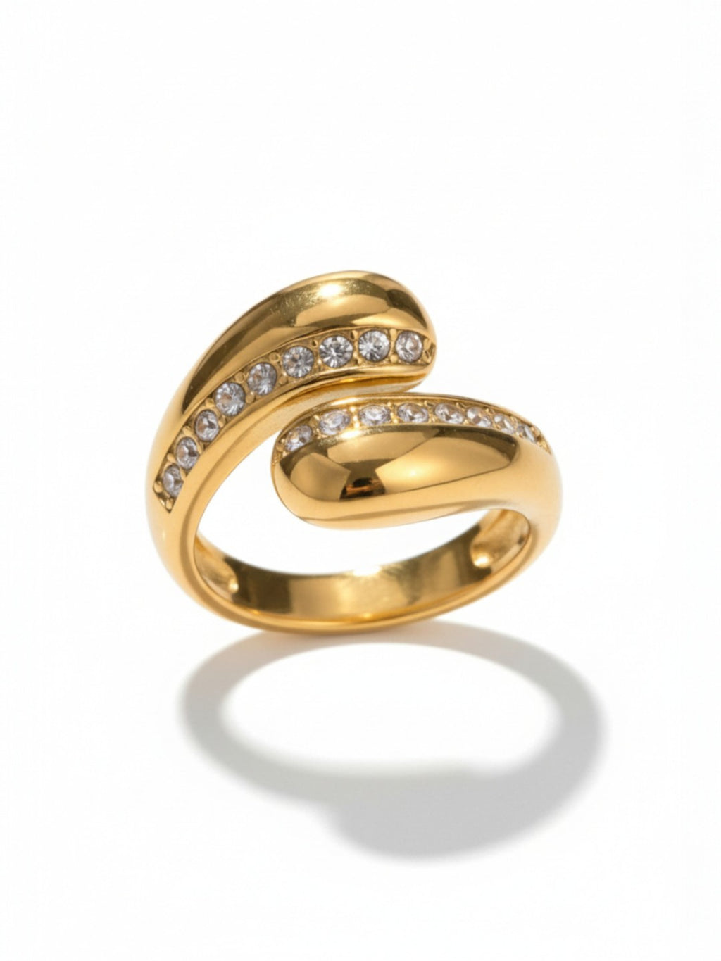 Commute Water Droplet Ring