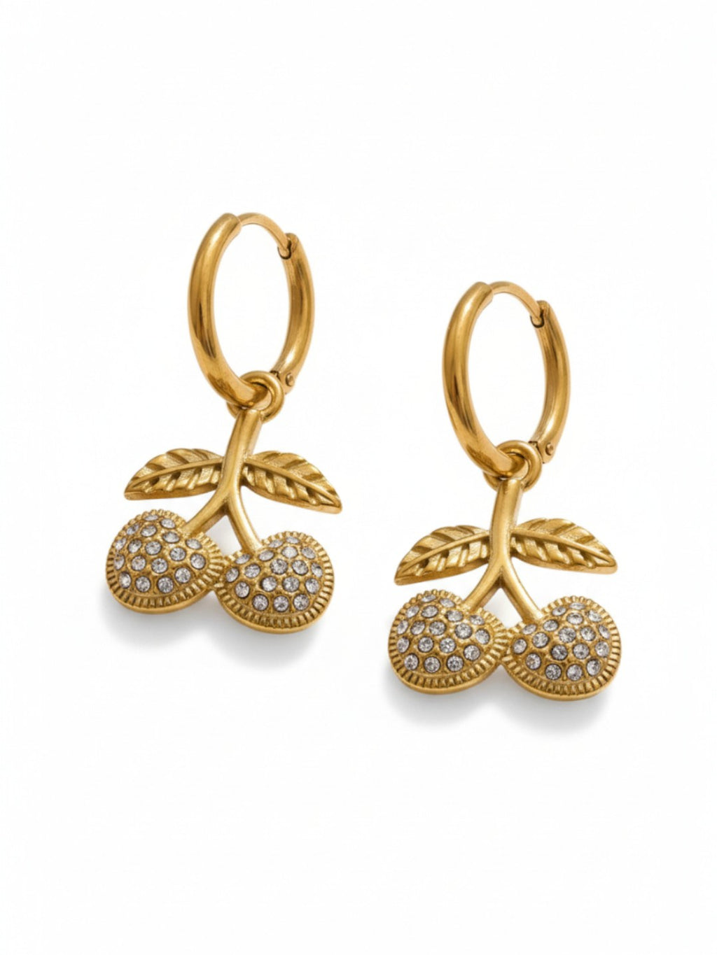 Cherry CZ Earrings