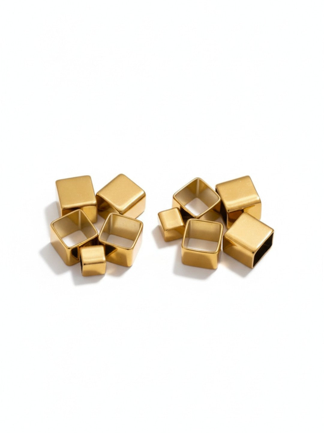 Stainless Steel Fashion Geometric Earrings