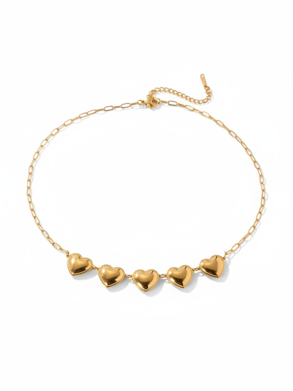 Multiple Heart Necklace