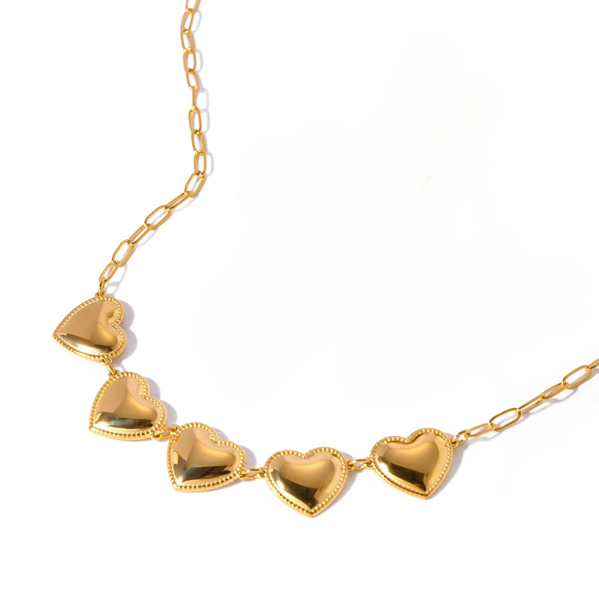 Multiple Heart Necklace