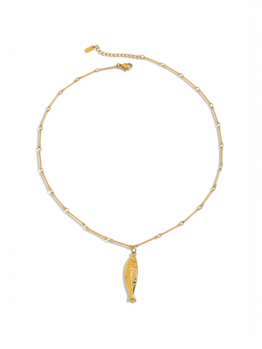 Chic Lucky Fish Charm Necklace