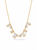 Irregular CZ Necklace