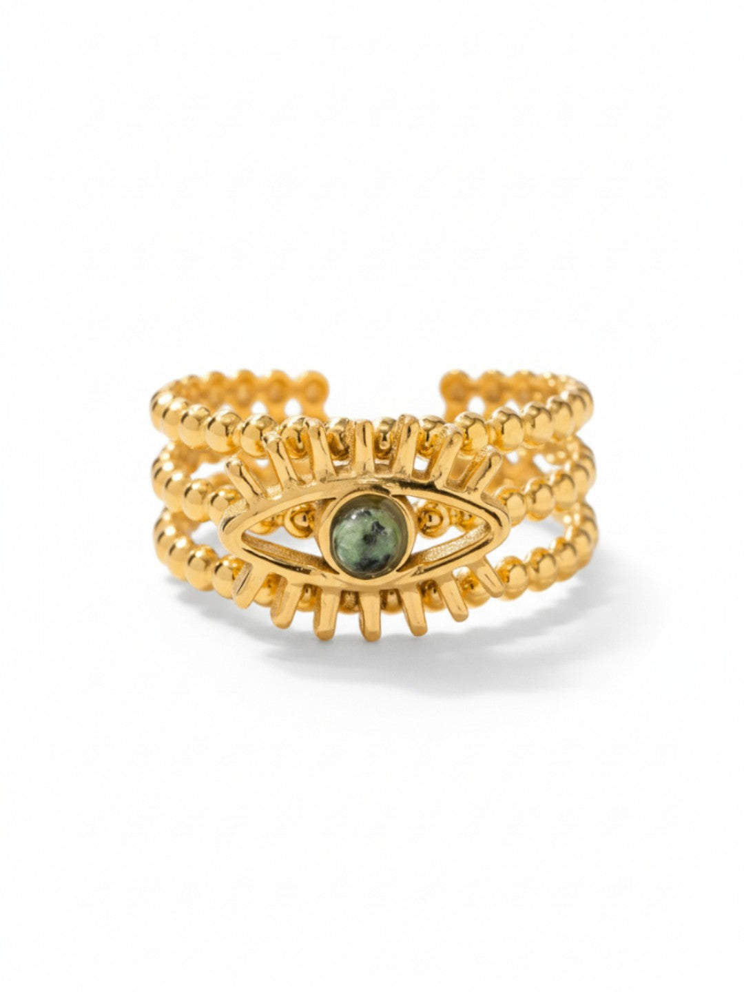 Multi Layers Devil Eye Open Ring