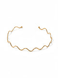 Irregular Collar Wavy Neck Choker