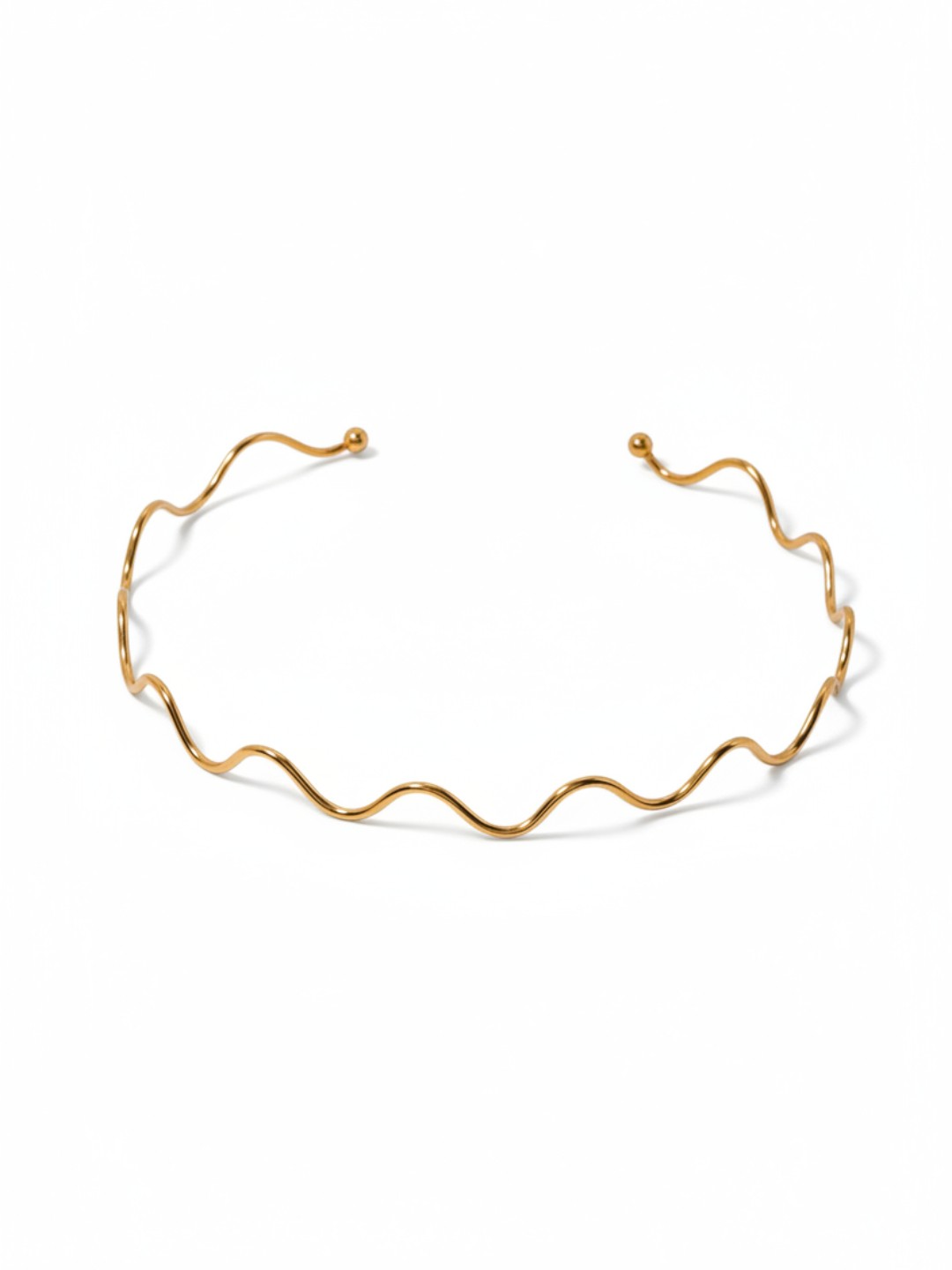 Irregular Collar Wavy Neck Choker