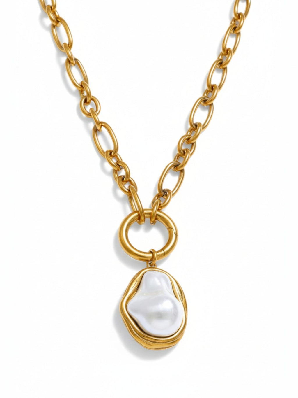 Baroque Pearl Pendant Necklace