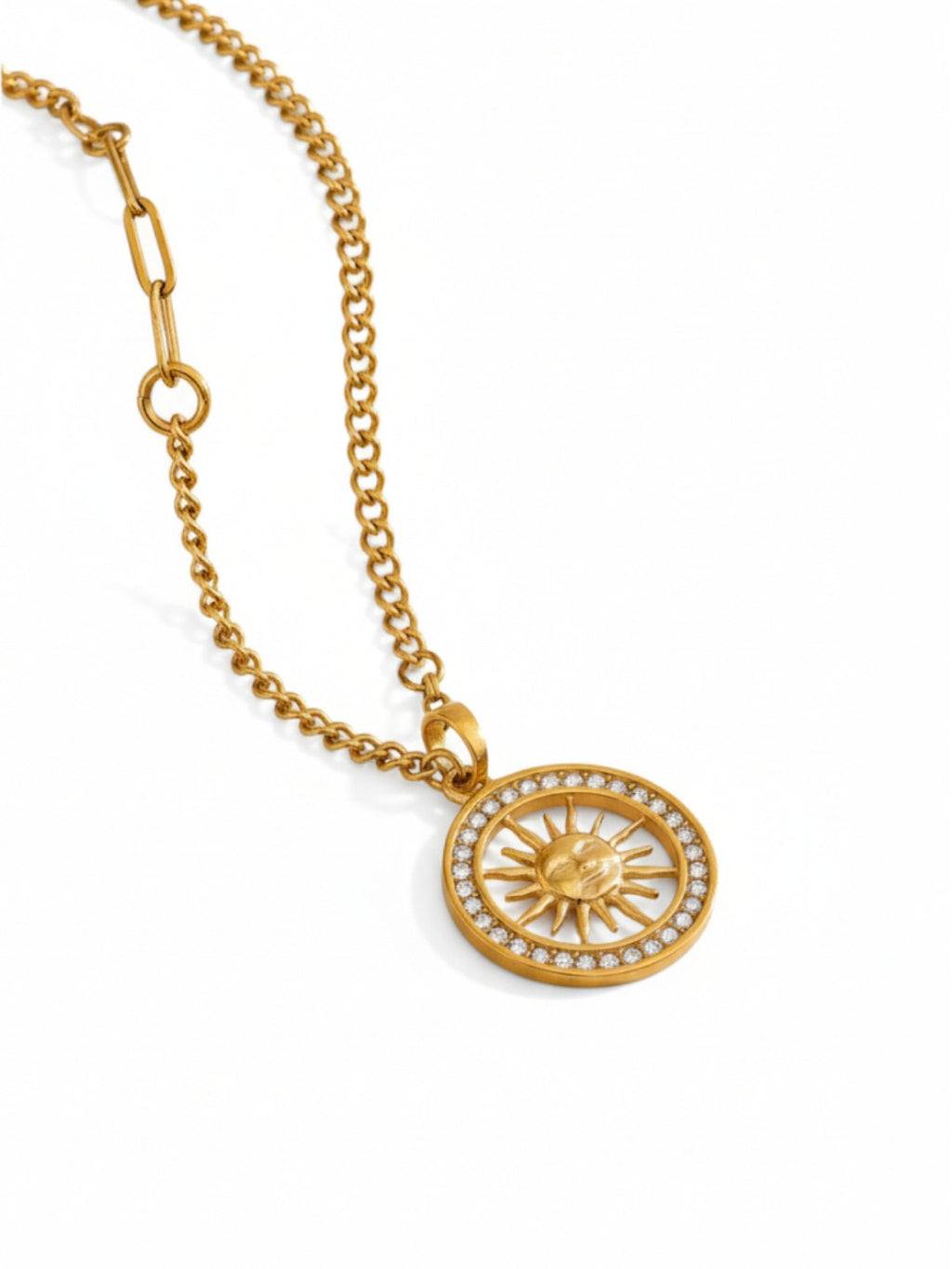 Sun Pendant Necklace