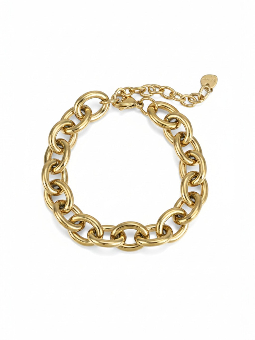 Gold Plated Cuban Chain Bracelet